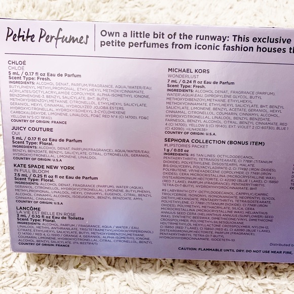 Chloe/Michael Kors/Juicy Couture/KateSpade/Lancom - Picture 2 of 2